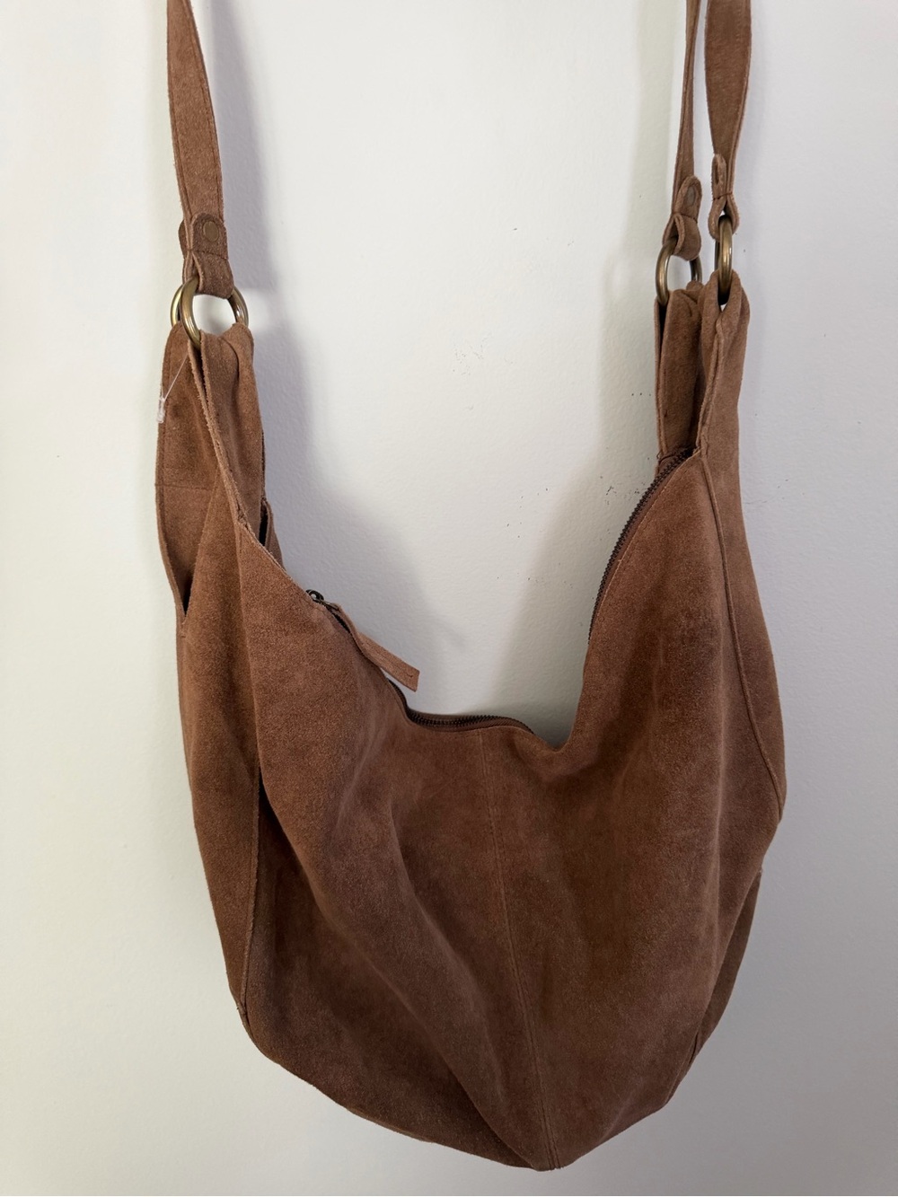 Roma Suede Tote Bag